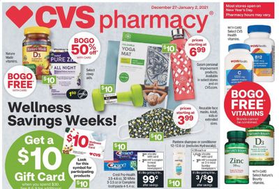 CVS Pharmacy Weekly Ad Flyer December 27 to January 2