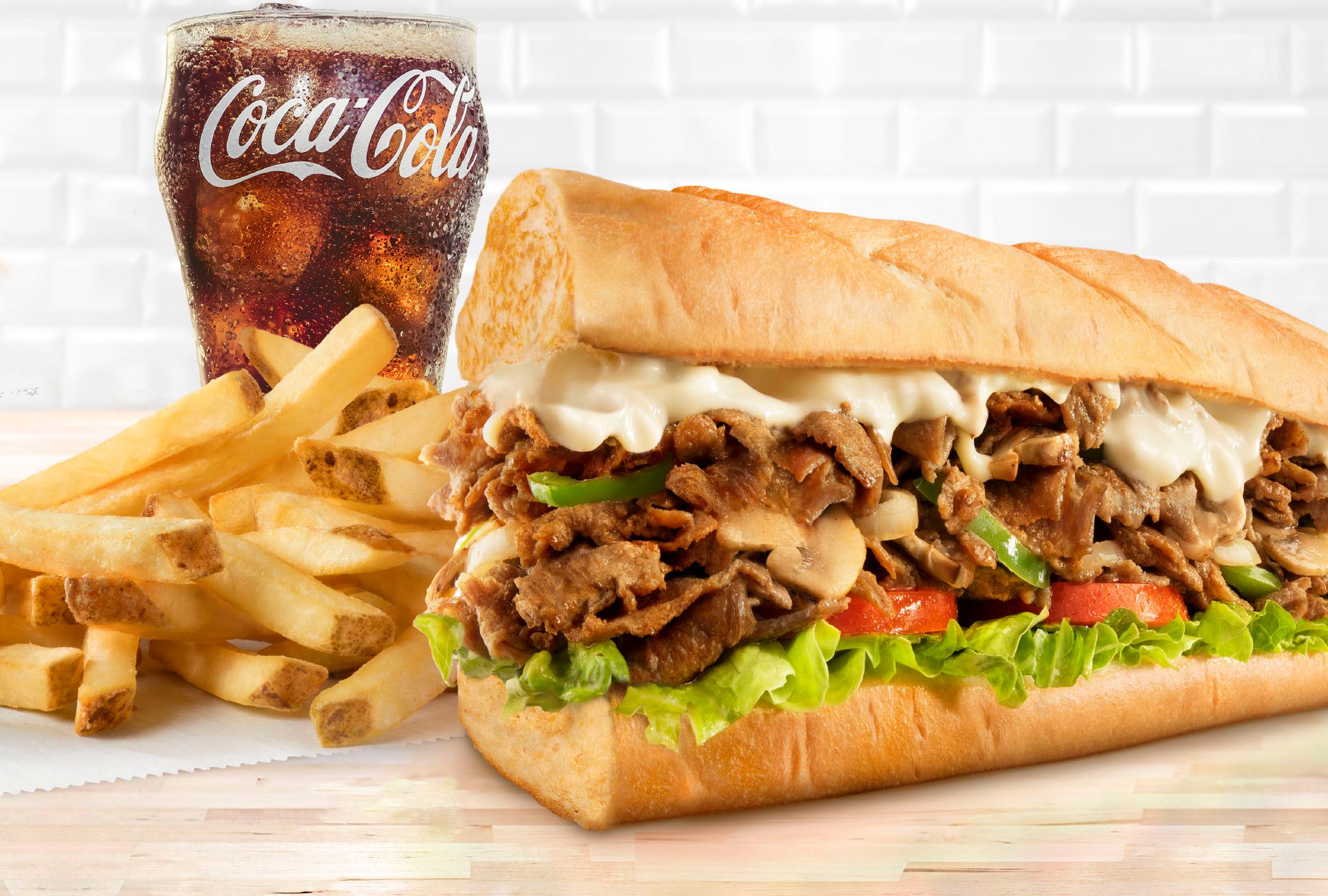 Through to March 1 Charleys Philly Steaks is Offering their Small Philly Steak Combo at a Discounted Price