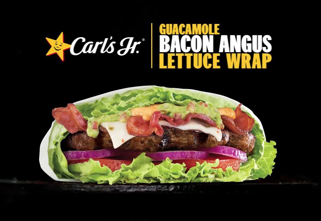 New Guacamole Bacon Angus Lettuce Wrap Arrives at Carl's Jr.