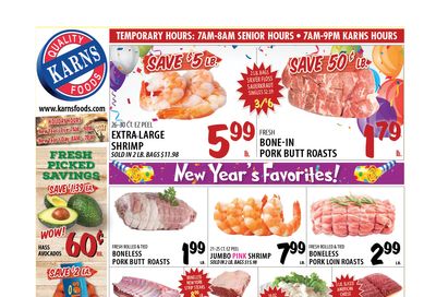 Karns Quality Foods Weekly Ad Flyer December 29, 2020 to January 4, 2021