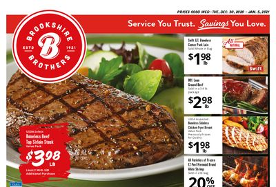 Brookshire Brothers New Year Weekly Ad Flyer December 30, 2020 to January 5, 2021