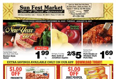 G&W Foods New Year Weekly Ad Flyer December 30, 2020 to January 12, 2021