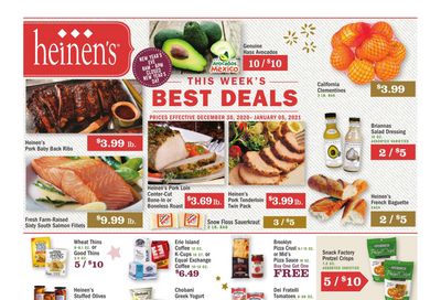 Heinen's New Year Weekly Ad Flyer December 30, 2020 to January 5, 2021