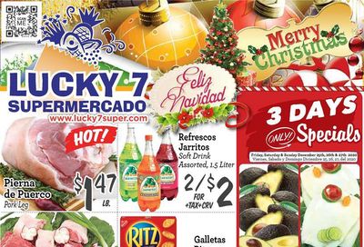 Lucky 7 Supermarket New Year Weekly Ad Flyer December 23, 2020 to January 5, 2021