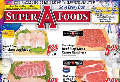 Super A Foods New Year Weekly Ad Flyer December 30, 2020 to January 5, 2021