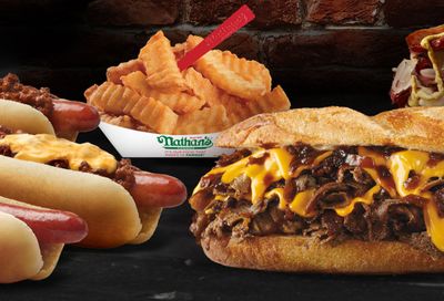 Brand New Menu Featuring "The Flavor of New York" Arrives with Premium Hot Dogs and Burgers at Nathan's Famous