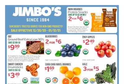 Jimbo's New Year Weekly Ad Flyer December 30, 2020 to January 12, 2021