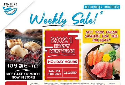 Tensuke Market New Year Weekly Ad Flyer December 30, 2020 to January 12, 2021
