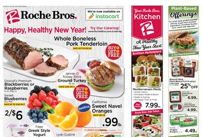 Roche Bros Supermarkets New Year Weekly Ad Flyer January 1 to January 7, 2021