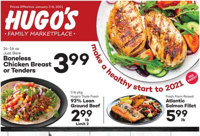 Hugo's Family Marketplace Weekly Ad Flyer January 2 to January 8, 2021