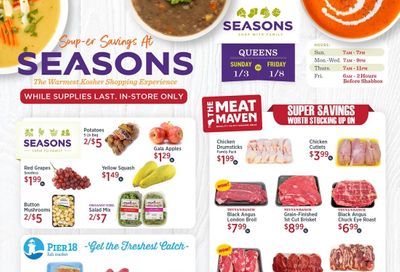 Seasons Weekly Ad Flyer January 3 to January 8, 2021