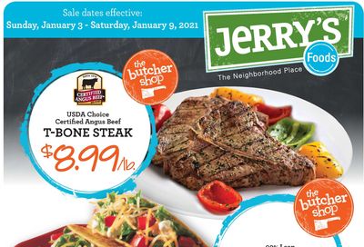 Jerry's Food Weekly Ad Flyer January 3 to January 9, 2021