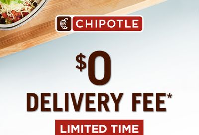 For a Limited Time Receive a $0 Delivery Fee When You Add Chipotle's New Cilantro-Lime Cauliflower Rice to Your Order