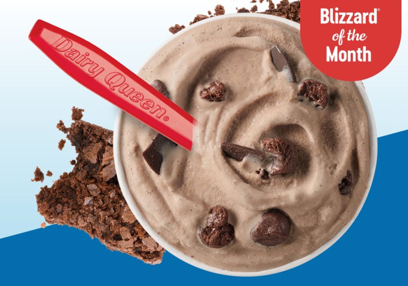 Dairy Queen Reintroduces the Brownie Dough Blizzard as the New DQ Blizzard of the Month