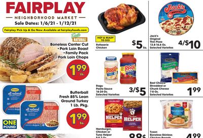 Fairplay Weekly Ad Flyer January 6 to January 12, 2021