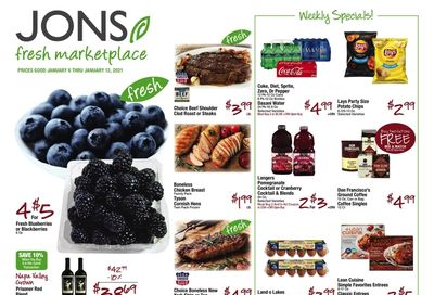 JONS Fresh Marketplace Weekly Ad Flyer January 6 to January 12, 2021