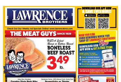 Lawrence Bros Weekly Ad Flyer January 6 to January 12, 2021