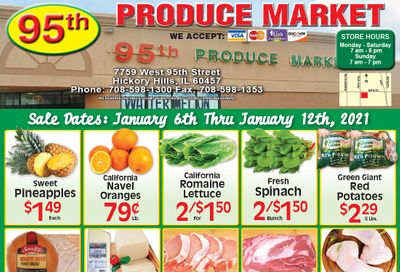 95th Produce Market Weekly Ad Flyer January 6 to January 12, 2021