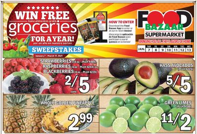 Food Bazaar Supermarket Weekly Ad Flyer January 7 to January 13, 2021