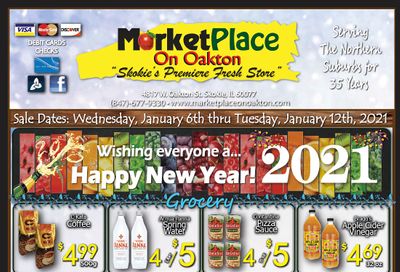 Marketplace On Oakton Weekly Ad Flyer January 6 to January 12, 2021