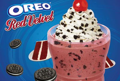 Seasonal Red Velvet and Oreo Cookie Red Velvet Shakes Make a Limited Time Return to Steak 'n Shake