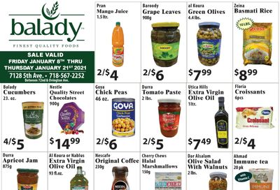 Balady Market Weekly Ad Flyer January 8 to January 21, 2021