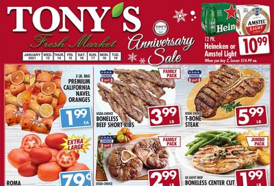 Tony's Fresh Market Weekly Ad Flyer January 13 to January 19, 2021