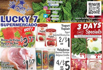 Lucky 7 Supermarket Weekly Ad Flyer January 13 to January 19, 2021