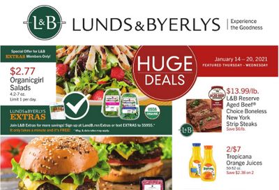 Lunds & Byerlys Weekly Ad Flyer January 14 to January 20, 2021