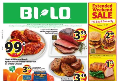 BI-LO Weekly Ad Flyer January 13 to January 19