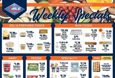 7 Mile Market Anniversary Sale Weekly Ad Flyer January 17 to January 22, 2021