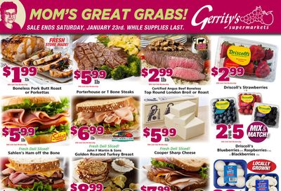 Gerrity's Supermarket Weekly Ad Flyer January 17 to January 23, 2021