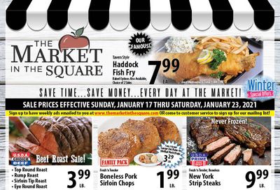 The Market in the Square Weekly Ad Flyer January 17 to January 23, 2021