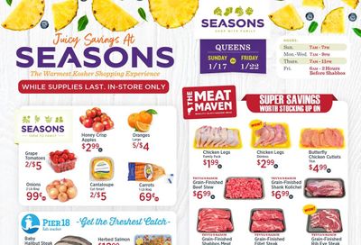 Seasons Weekly Ad Flyer January 17 to January 22, 2021