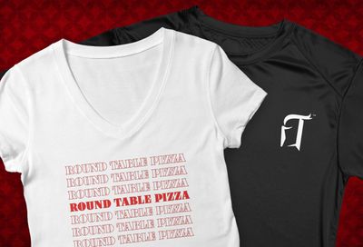 Round Table Pizza Updates their Online Shop with New Merch: T-Shirts, Hoodies, Travel Mugs & More 