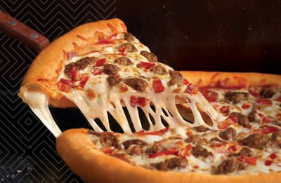 $21.99 Stuffed Crust Savory Sausage & Bacon Pizza Arrives at Round Table Pizza for a Limited Time Only