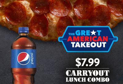 Round Table Pizza's Popular $7.99 Lunch Special will Now be Offered Through to January 31