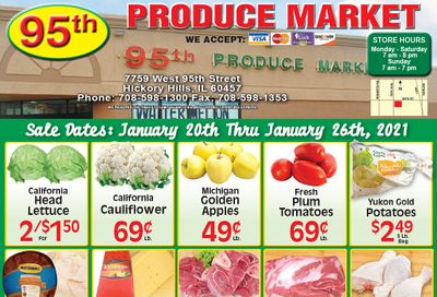 95th Produce Market Weekly Ad Flyer January 20 to January 26, 2021