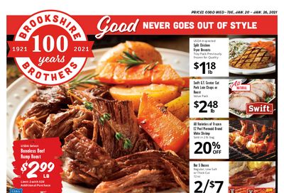 Brookshire Brothers Weekly Ad Flyer January 20 to January 26, 2021