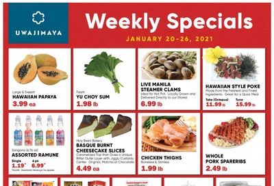 Uwajimaya Weekly Ad Flyer January 20 to January 26, 2021