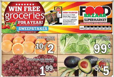 Food Bazaar Supermarket Weekly Ad Flyer January 21 to January 27, 2021