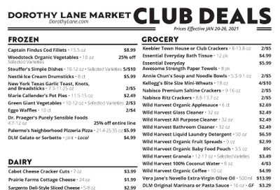 Dorothy Lane Market Weekly Ad Flyer January 20 to January 26, 2021