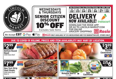 Lincoln Market Weekly Ad Flyer January 22 to January 28, 2021