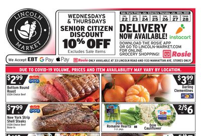 Lincoln Market Weekly Ad Flyer January 22 to January 28, 2021