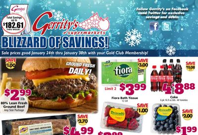 Gerrity's Supermarket Weekly Ad Flyer January 24 to January 30, 2021