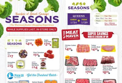 Seasons Weekly Ad Flyer January 24 to January 29, 2021