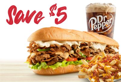 Save $5 When You Newly Download the Charleys Philly Steaks App