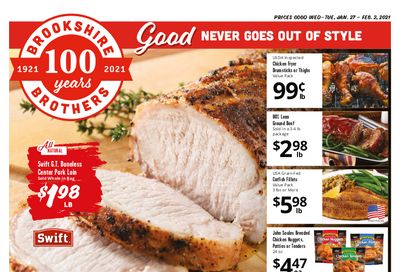 Brookshire Brothers Weekly Ad Flyer January 27 to February 2, 2021