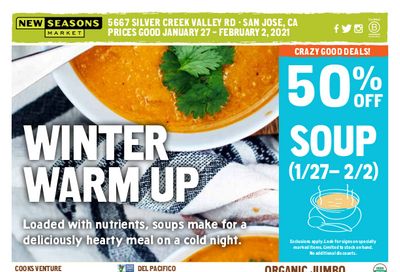 New Seasons Market (CA) Weekly Ad Flyer January 27 to February 2, 2021