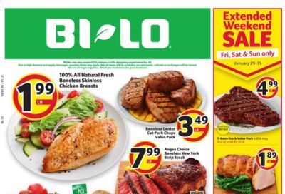 BI-LO Weekly Ad Flyer January 27 to February 2